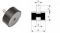 Gummi-Metall-Puffer Ausf�hrung B D = 15 mm X H = 20 mm M4 x 10 mm - Bild vergr��ern 