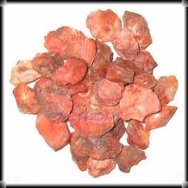 Karneol Chips Rohsteine naturrein Indien 1kg - Bild vergr��ern 