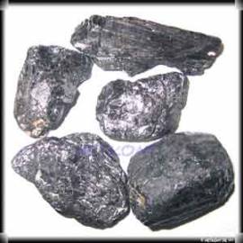 Turmalin Rohsteine Sch�rl naturrein Brasilien 500g - Bild vergr��ern 