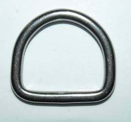 D-Ring 30 mm Edelstahl - Bild vergr��ern 