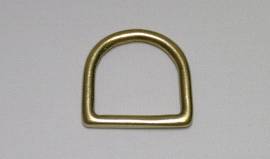 D-Ring 25 mm Messing - Bild vergr��ern 