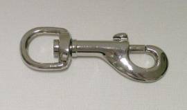 Karabinerhaken runde �se 16 mm - Bild vergr��ern 