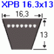 Schmalkeilriemen XPB 1900