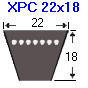Schmalkeilriemen XPC