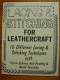 Lacing and Stitching for Leathercraft