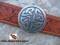 Buckle Koppel Knoten glatt rund, alteisen
