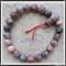 Powerarmband Buddha- Kugelarmband Leopardenjaspis