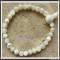 Powerarmband Buddha- Kugelarmband Perlmutt