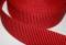Gurtband 25 mm rot stark