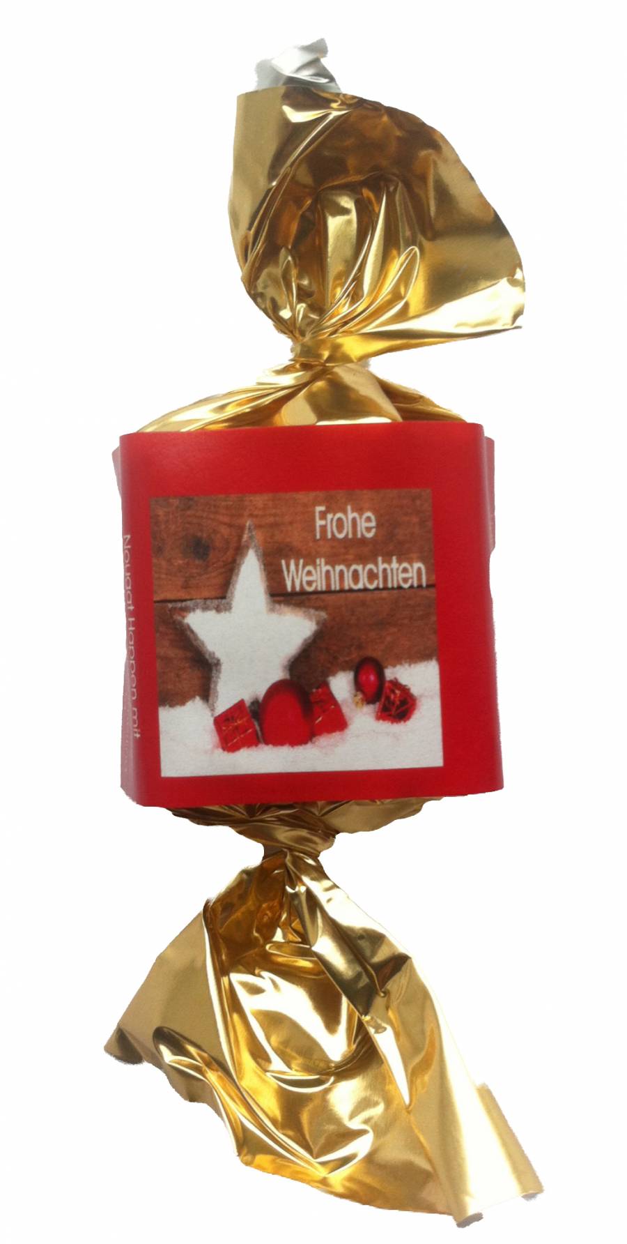 Bio Nougatbusserl ,VM Frohe Weihnachten, ,100 Stück