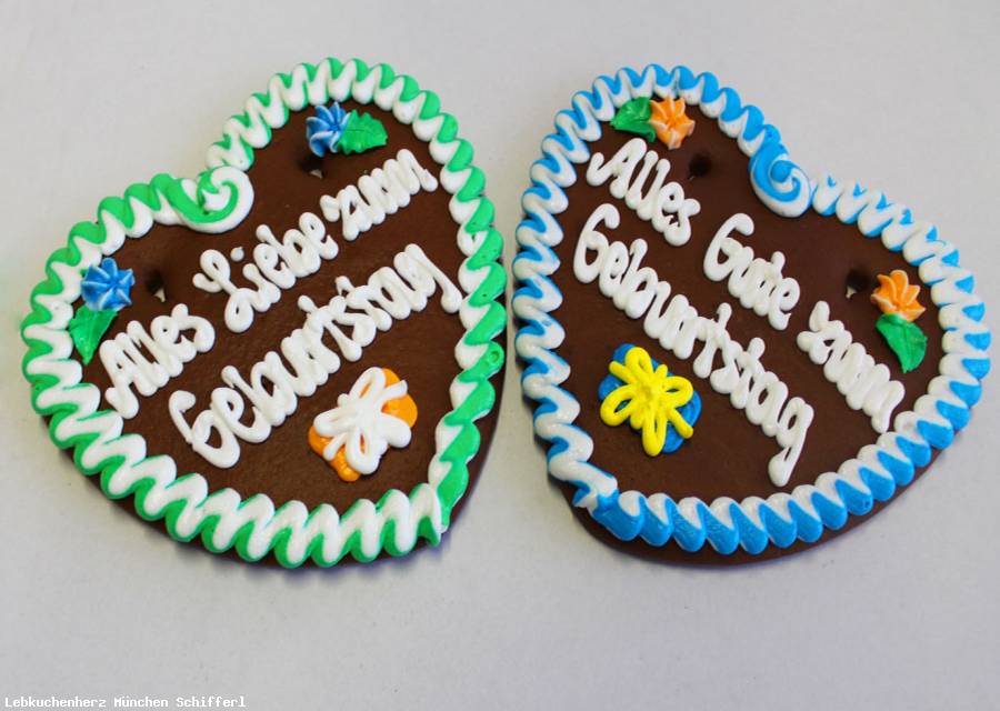 Lebkuchenherz Spruch Geburtstag, Alles Gute zum Geburtstag