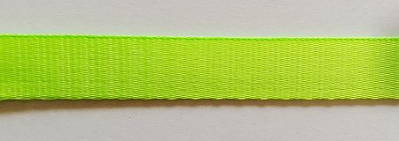 Gurtband 25 mm neongrün
