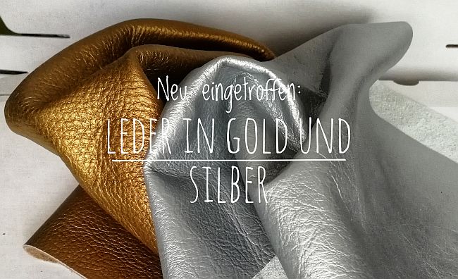 Leder gold  