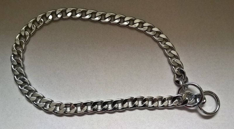 Kettenhalsband Panzerkette 59 cm