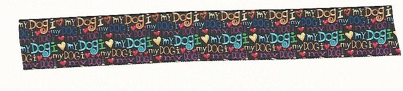 Ripsband I love my dog