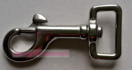 Karabinerhaken Edelstahl 25 mm