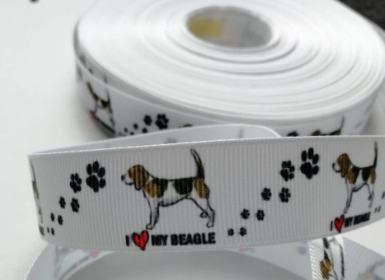 Ripsband I love my beagle