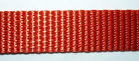 hochwertiges Nylon Gurtband kürbisorange